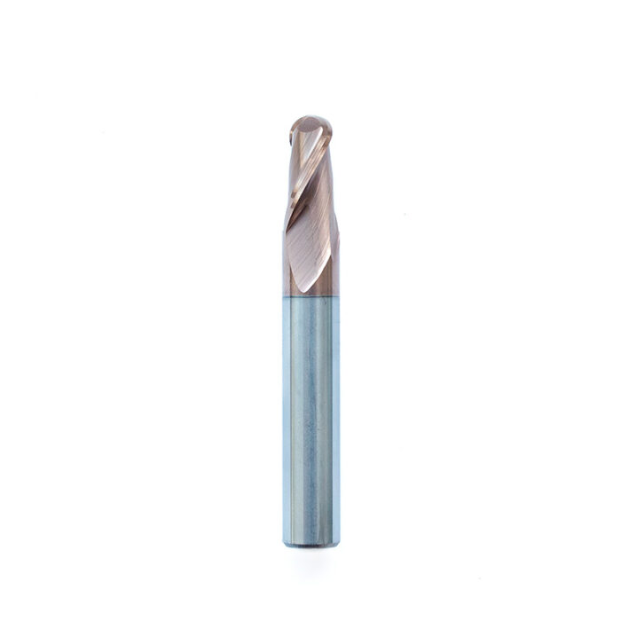 Фреза твердосплавная R 2  D 4 x8х4х 50mm  2F HRC55   "SENO"